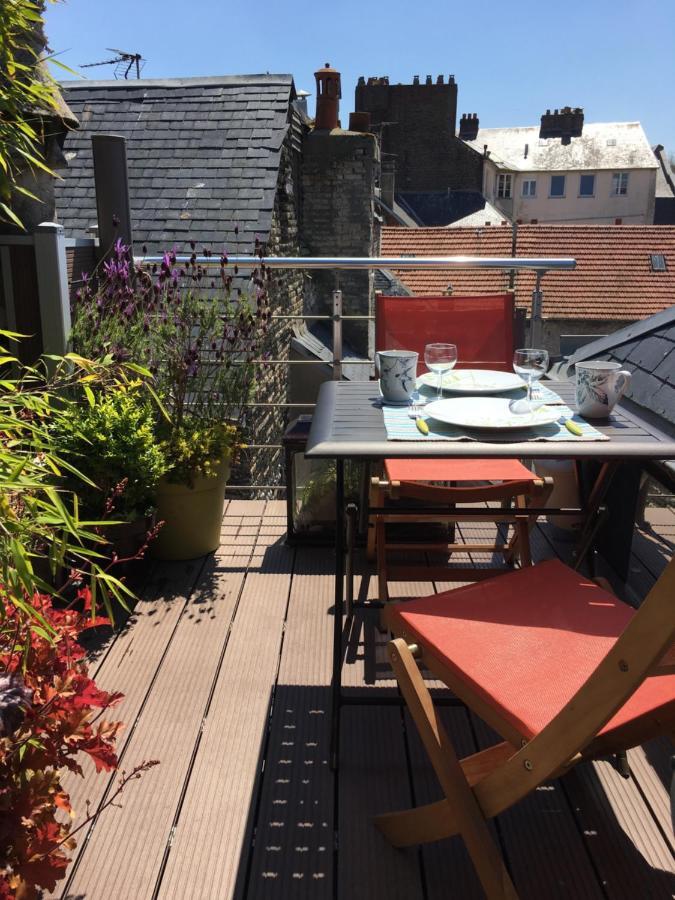 Duplex 52M2 Hyper Centre, Petite Terrasse Exposee Sud Dieppe Bagian luar foto